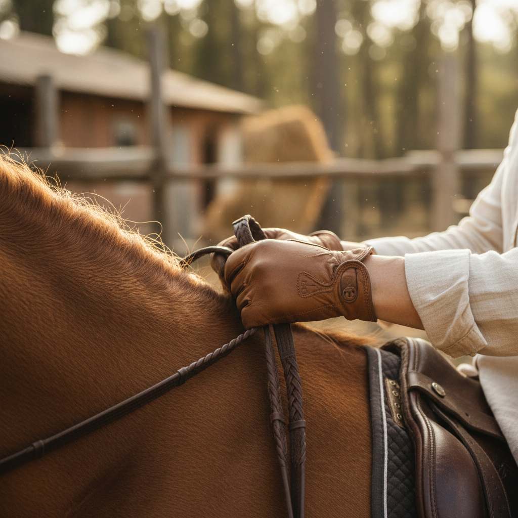 Gants d'équitation