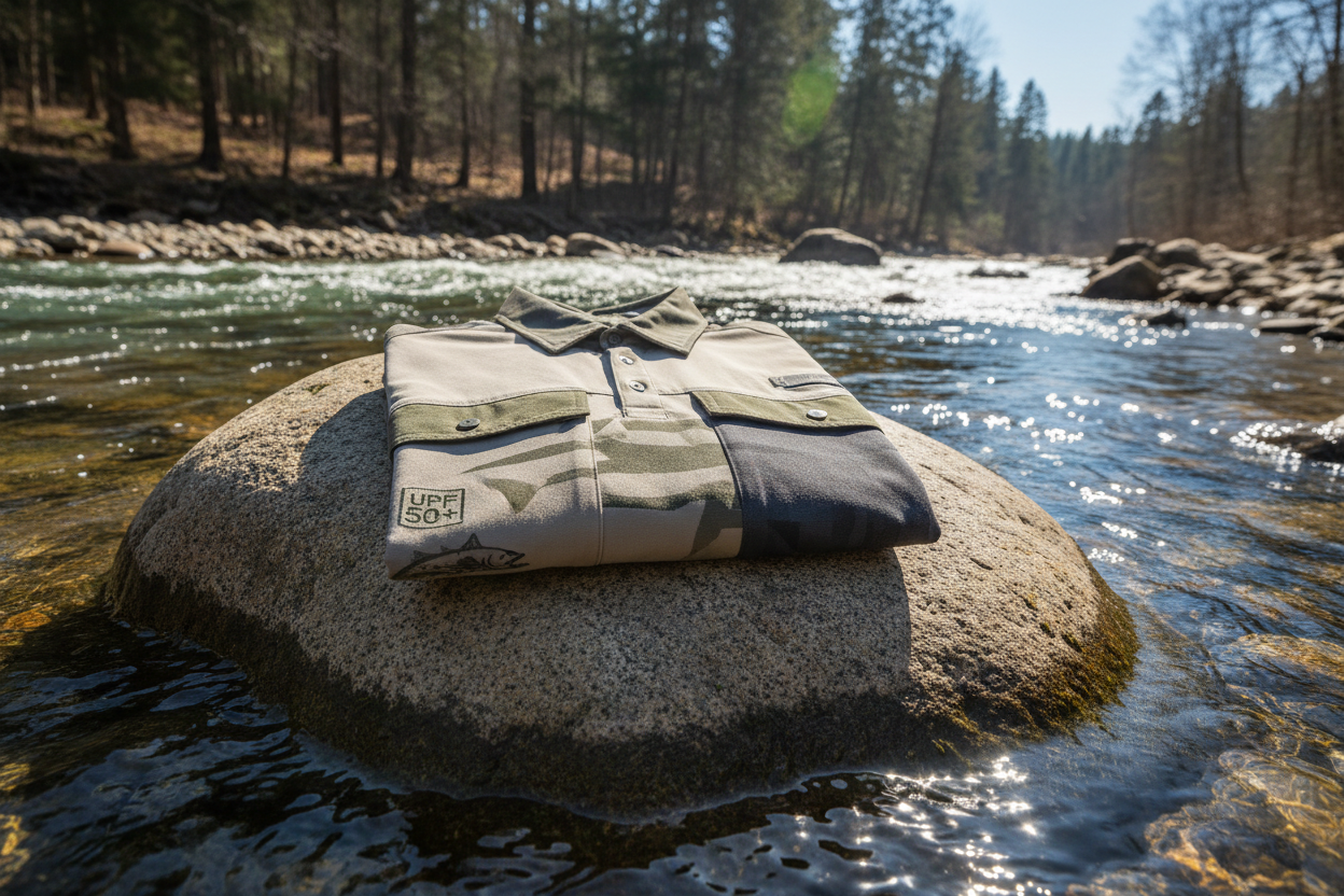 Textile Anti-UV Pêche