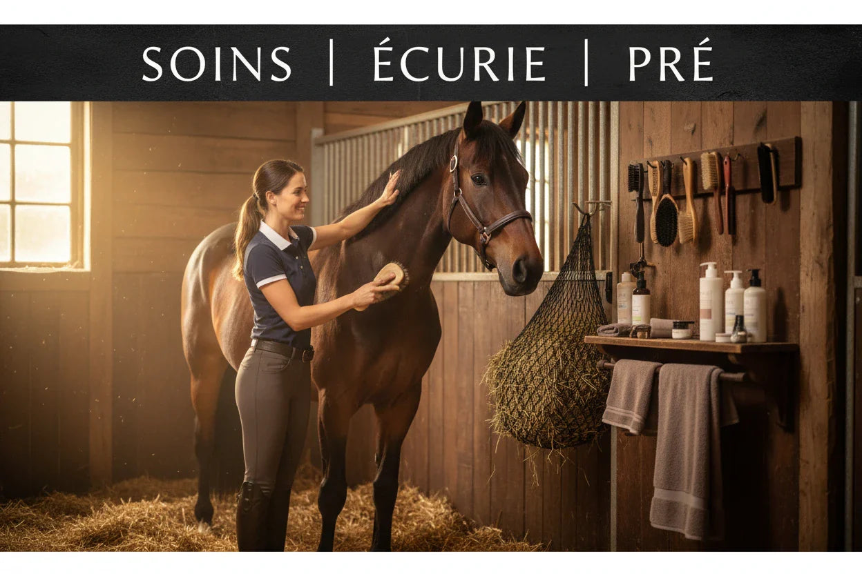Soins / Écurie / Pré