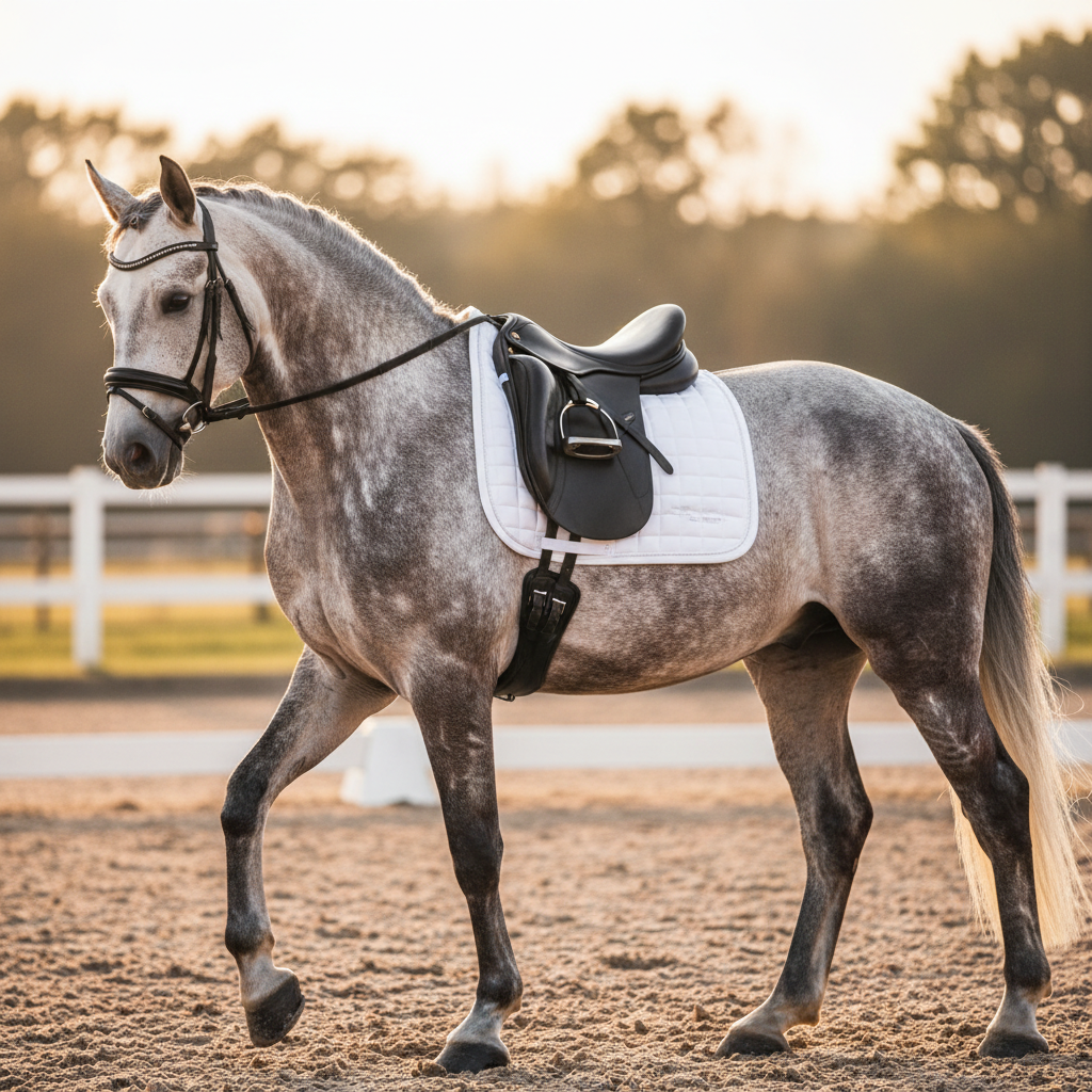 Tapis de selle dressage