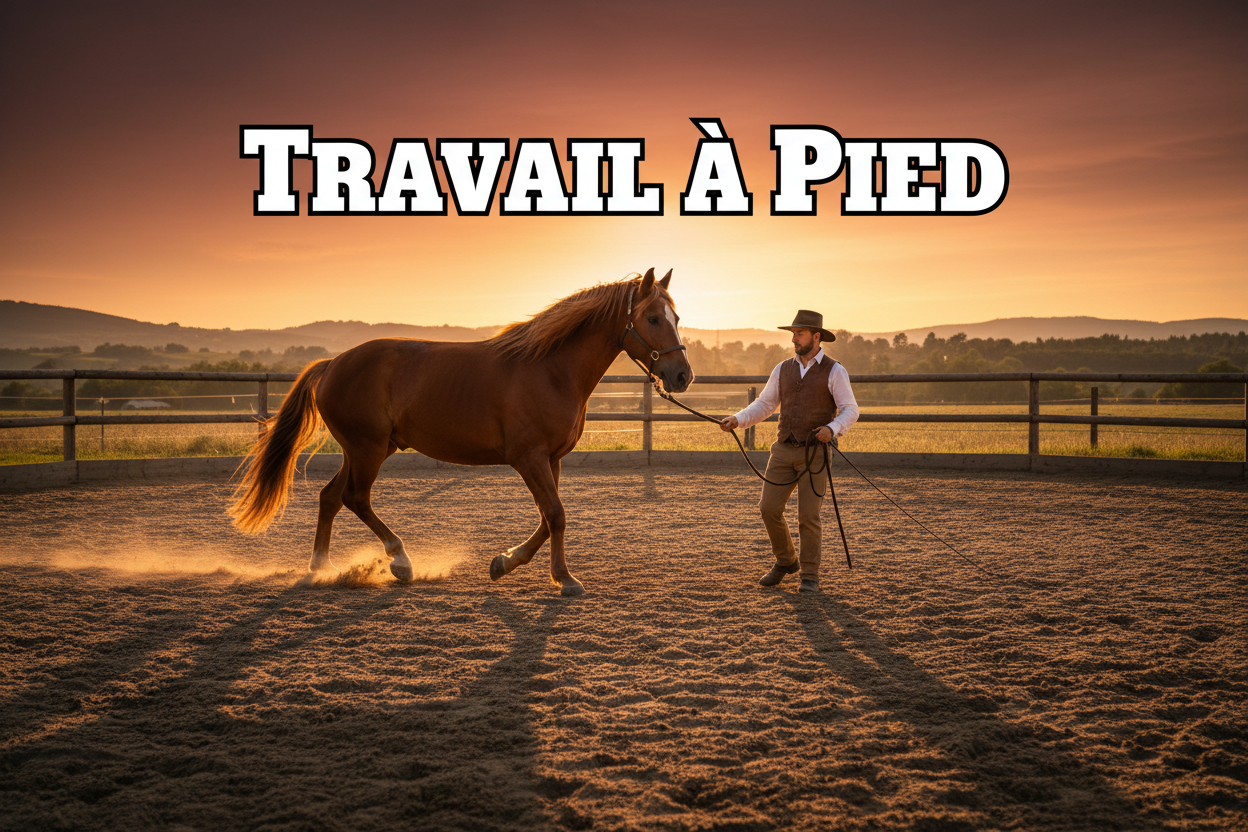Travail à pied