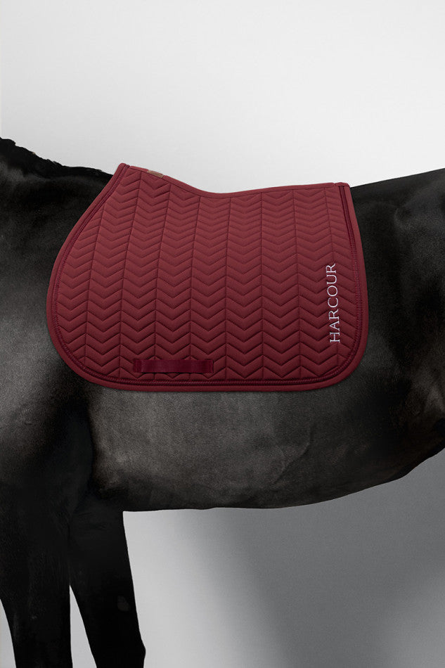 HARCOUR TAPIS DE SELLE COBALT