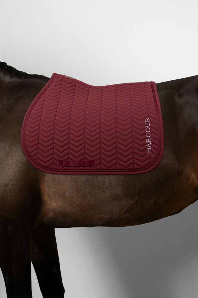 HARCOUR TAPIS DE SELLE COBALT