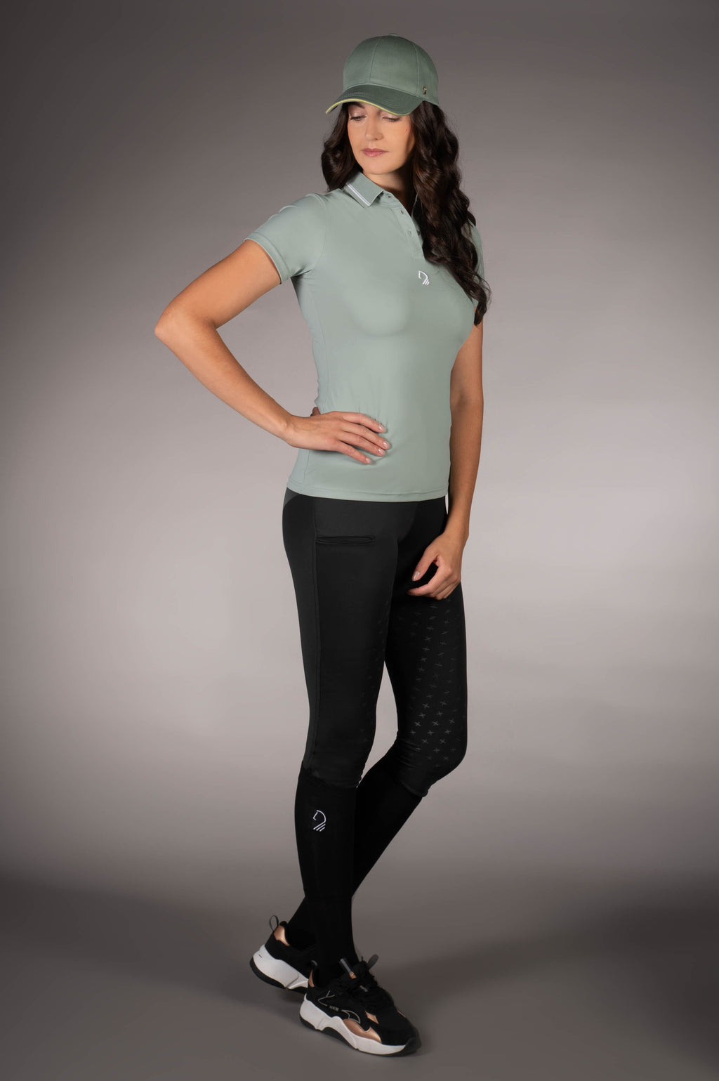 HKM LAURA GARRELLI POLO MANCHE COURTE
