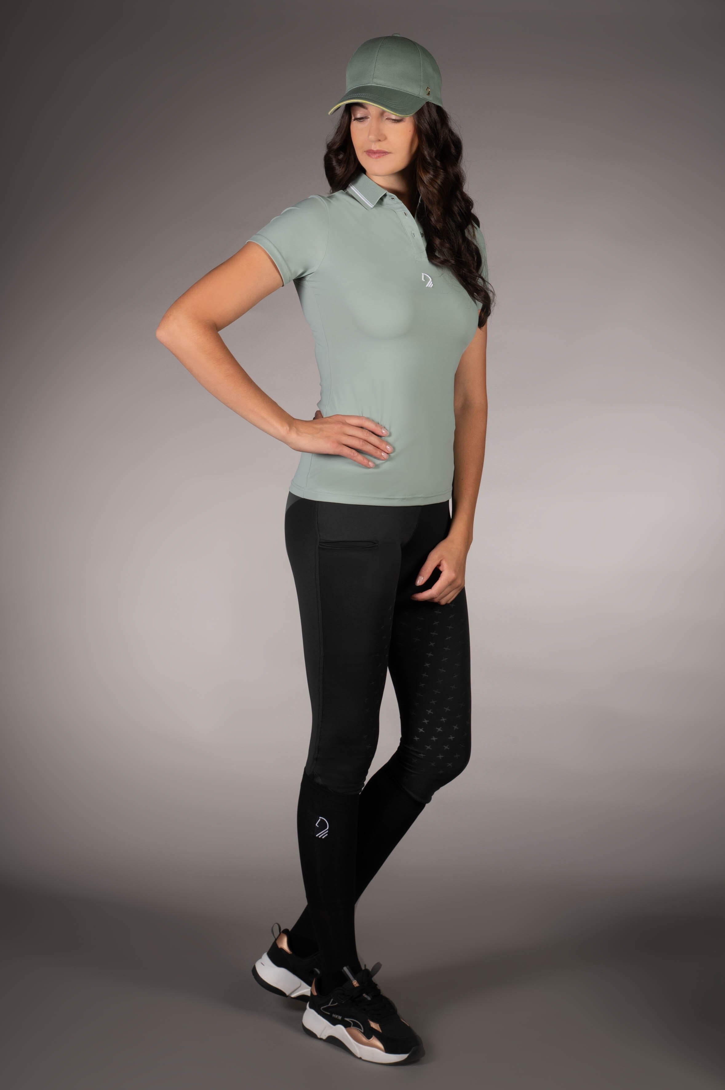 HKM LAURA GARRELLI POLO MANCHE COURTE