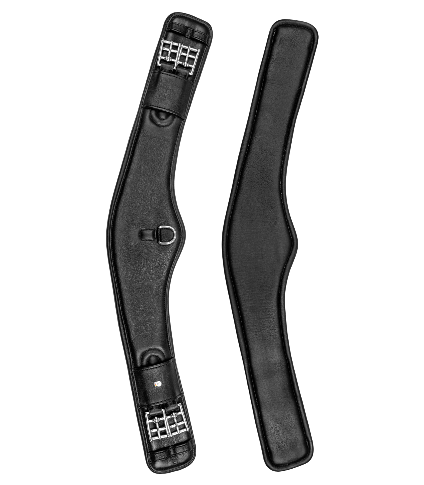Waldha Sangle Courte En Cuir Contour Noir