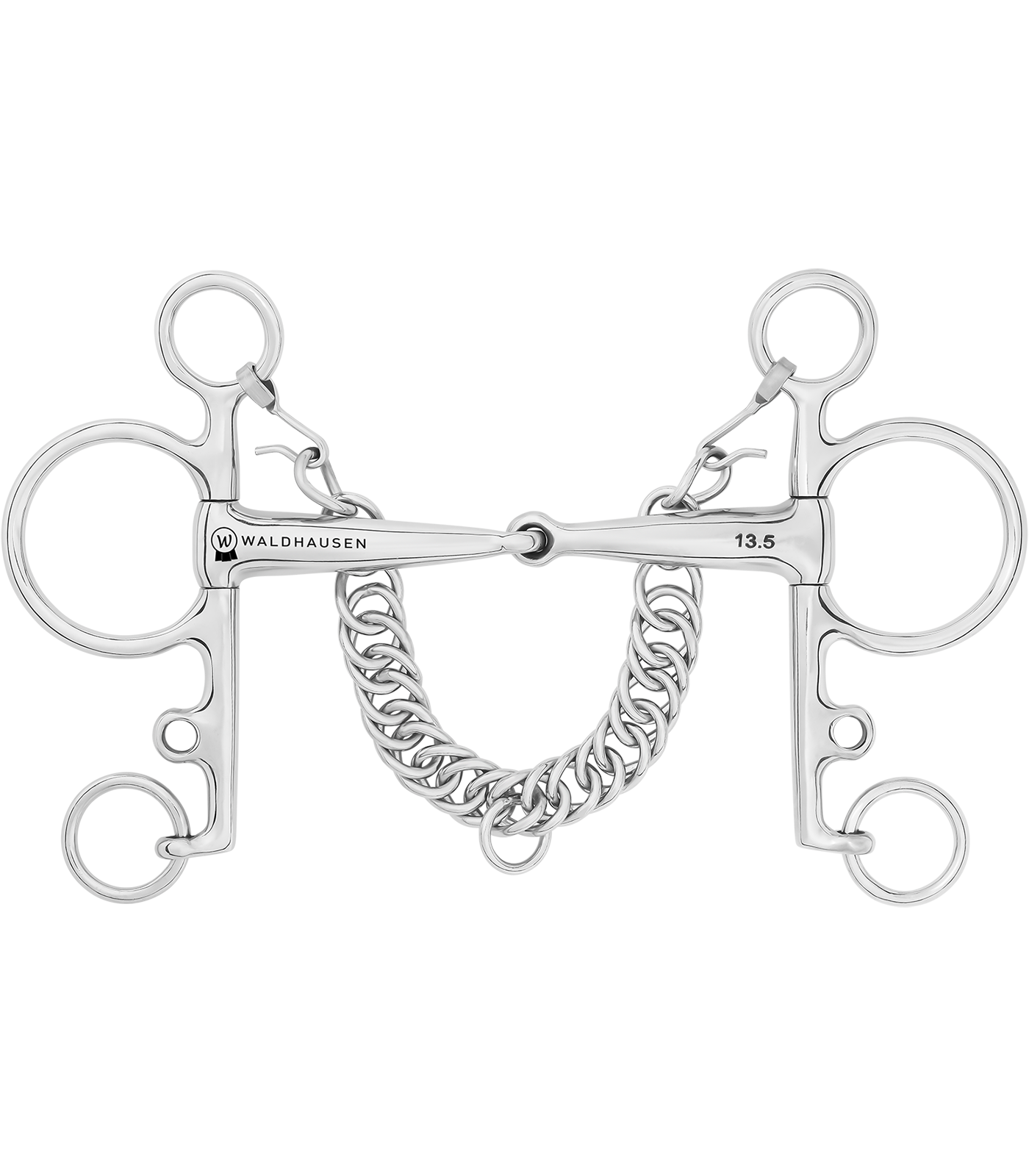 Waldha Equimouth Mors Pelham A Canon Souple 12.5Cm