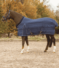 Waldha Comfort Couverture Ecurie 200G Bleu Nocturne 135 Cm