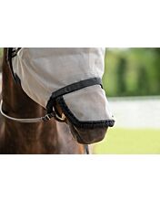 HKM MASQUE ANTI-MOUCHE AVEC ARCEAU ET PROTECTION CHANFREIN