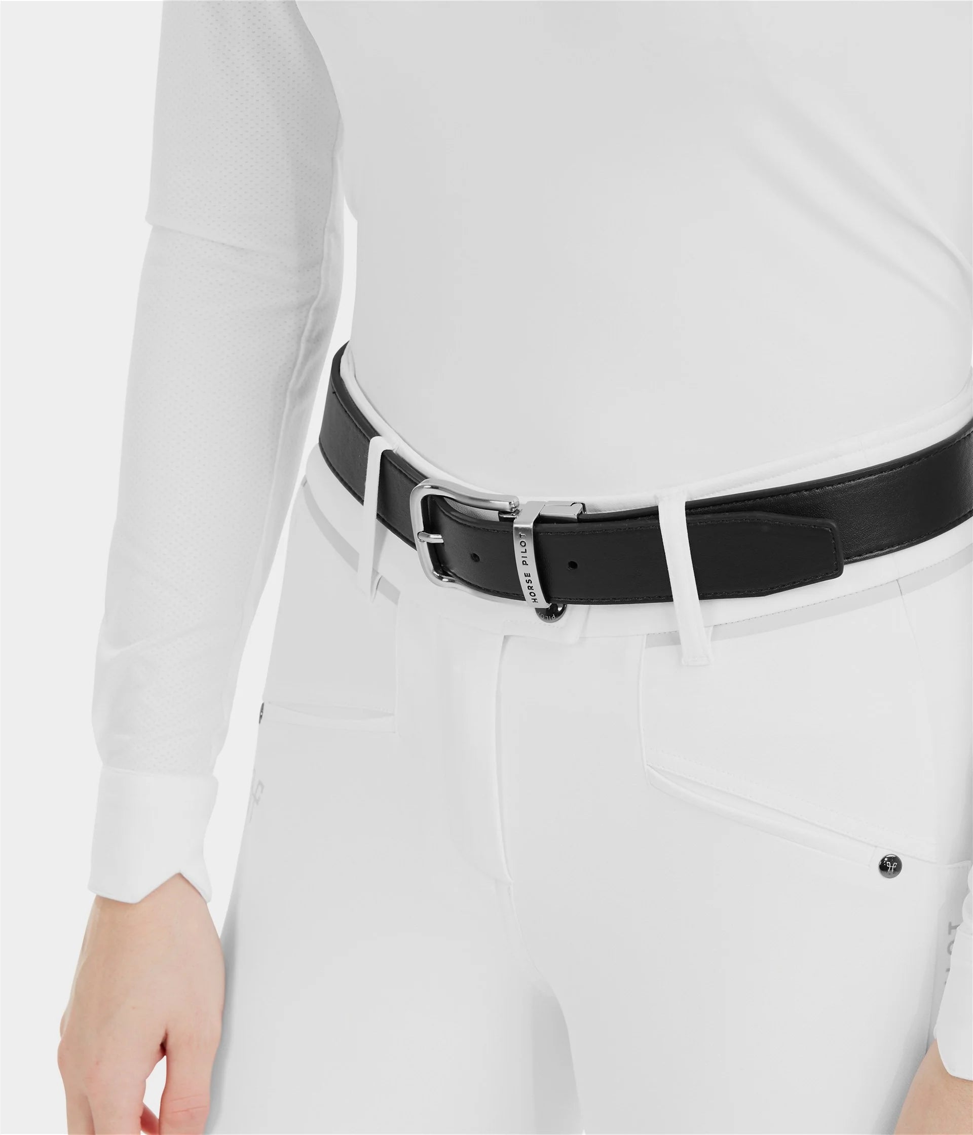 HORSE PILOT CEINTURE VEGGIE BLACK/GOLD BROWN