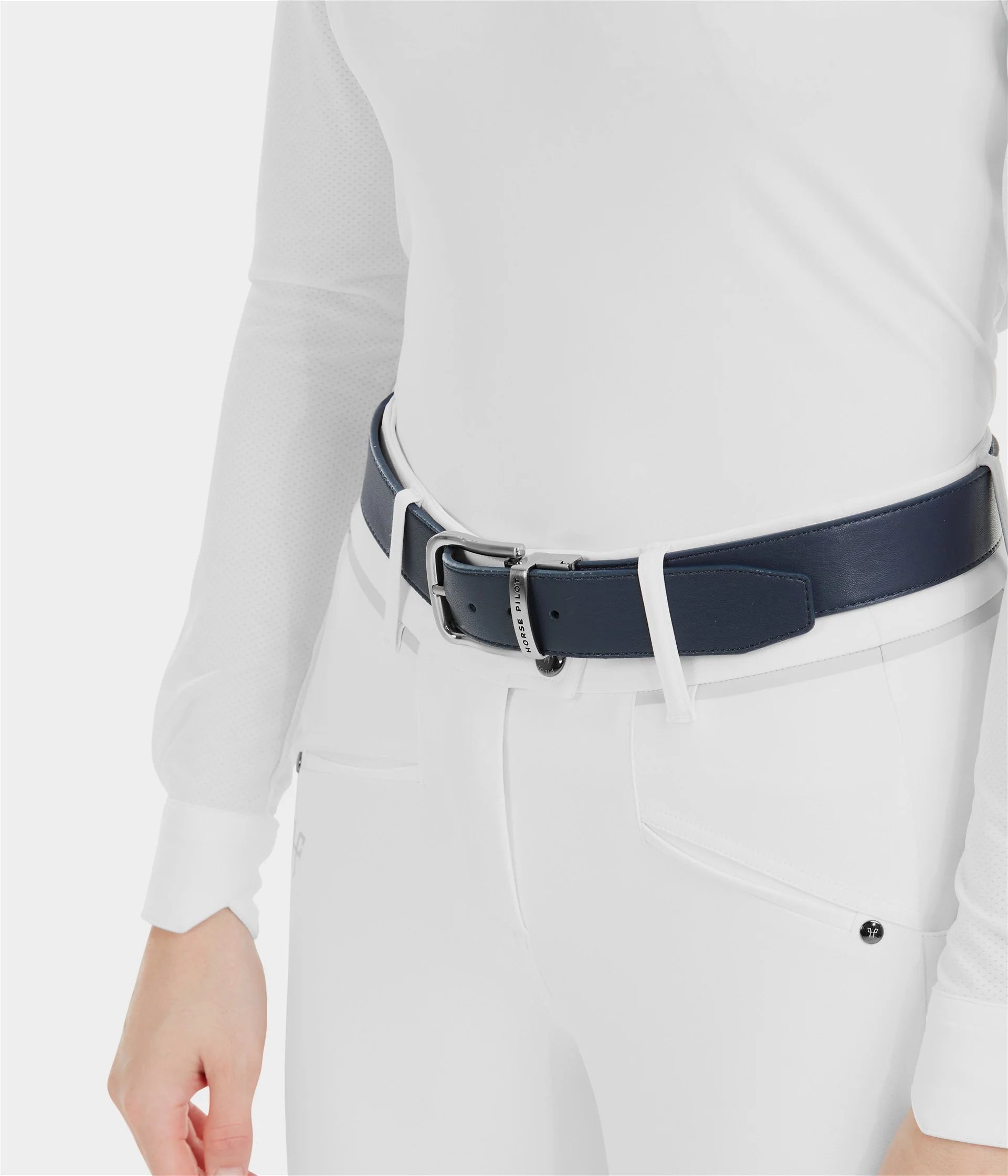HORSE PILOT CEINTURE VEGGIE NAVY/BURGUNDY