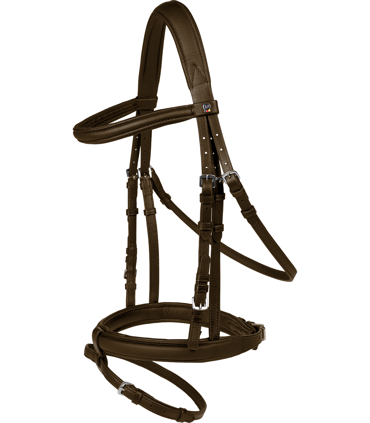 Waldha X-Line Bridon Supersoft Marron Trait