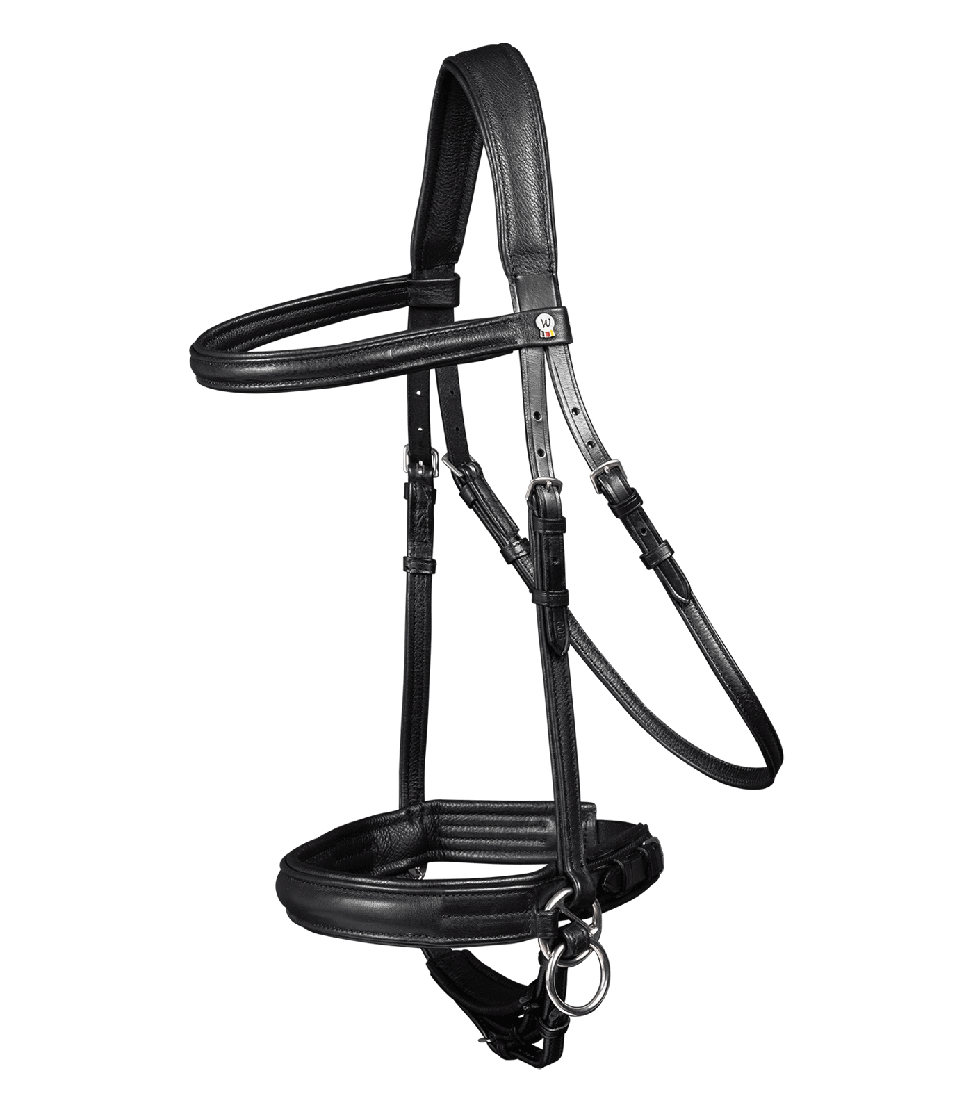 Waldha X-Line Bridon Sans Mors Noir Pon