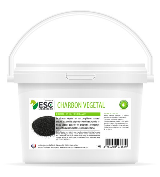 ESC CHARBON VEGETAL 1KG
