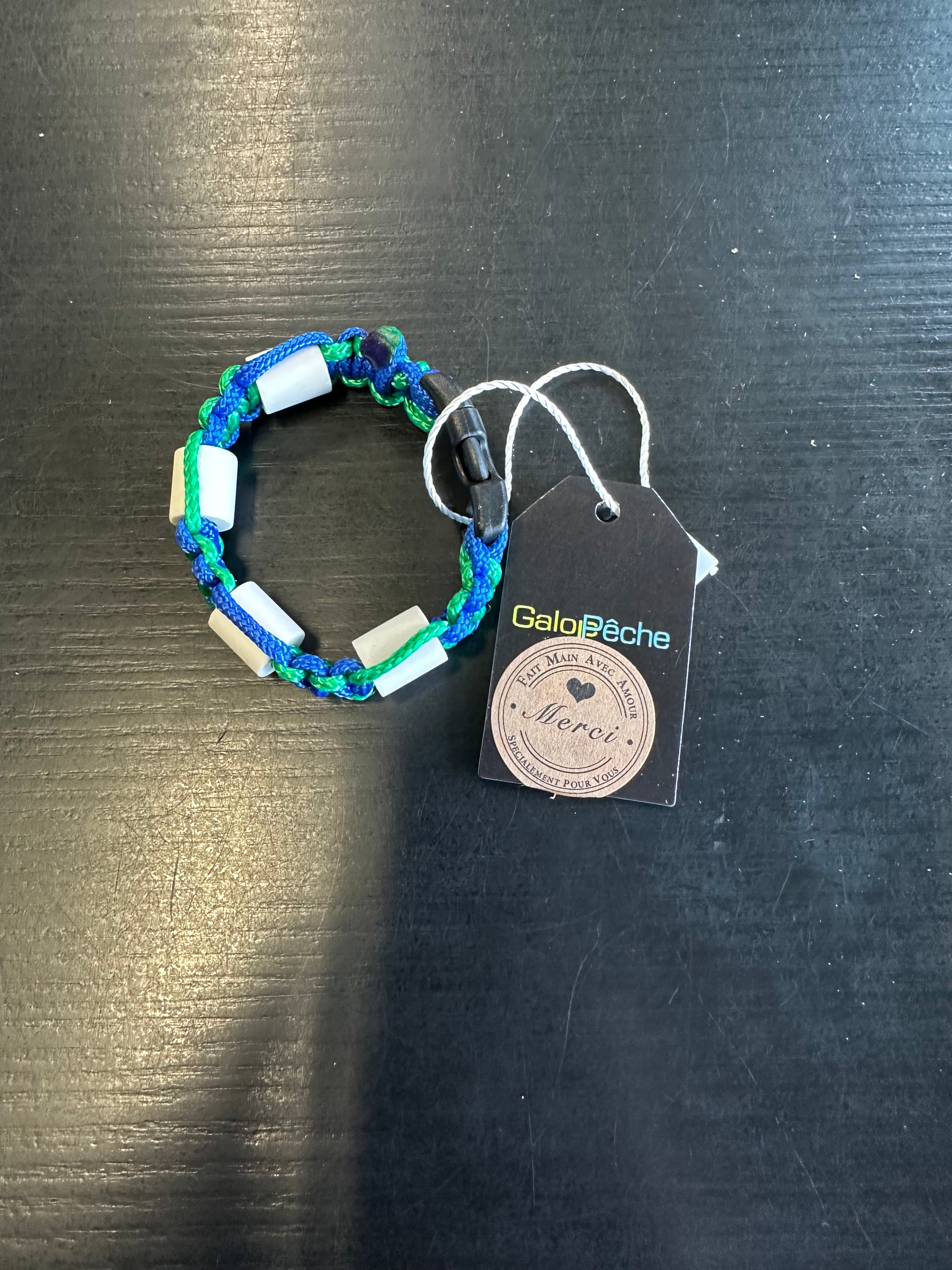 BRACELET FAIT MAIN – ANTI-TIQUE, MOUSTIQUES & POUX (PERLES CERAMIQUES & CITRONNELLE)