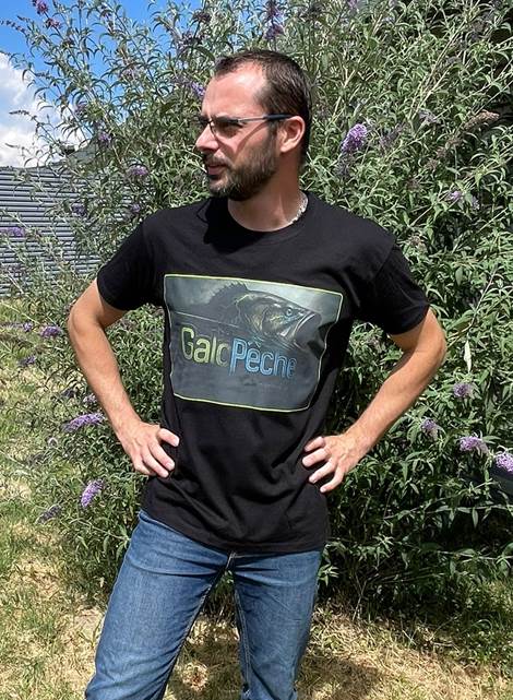 T-SHIRT PECHE NEON BASS EDITION - EDITION COLLECTOR GALOPECHE
