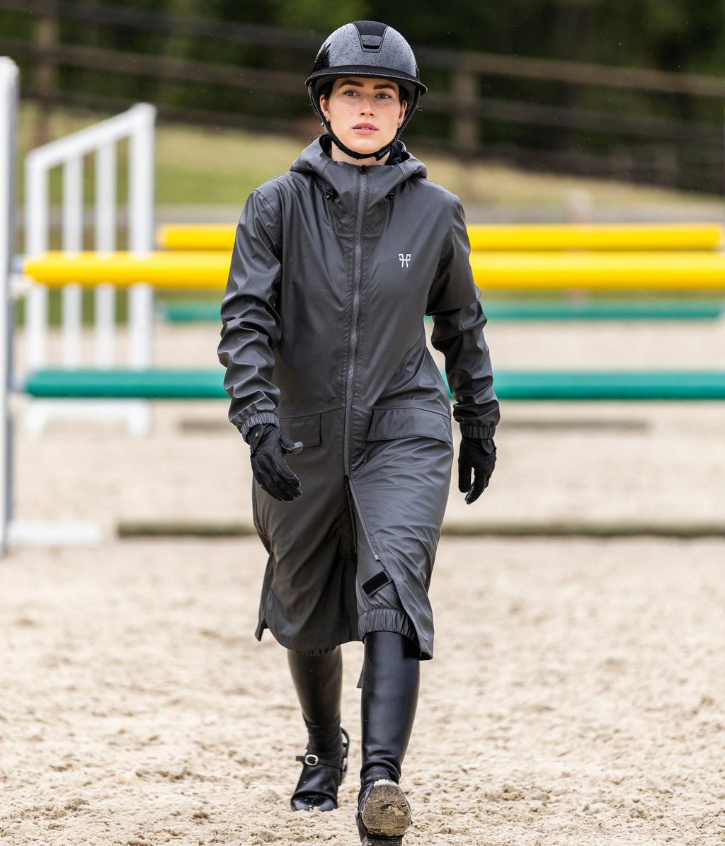 HORSE PILOT VESTE LONG RAINTECH FEMME IRON TAILLE L