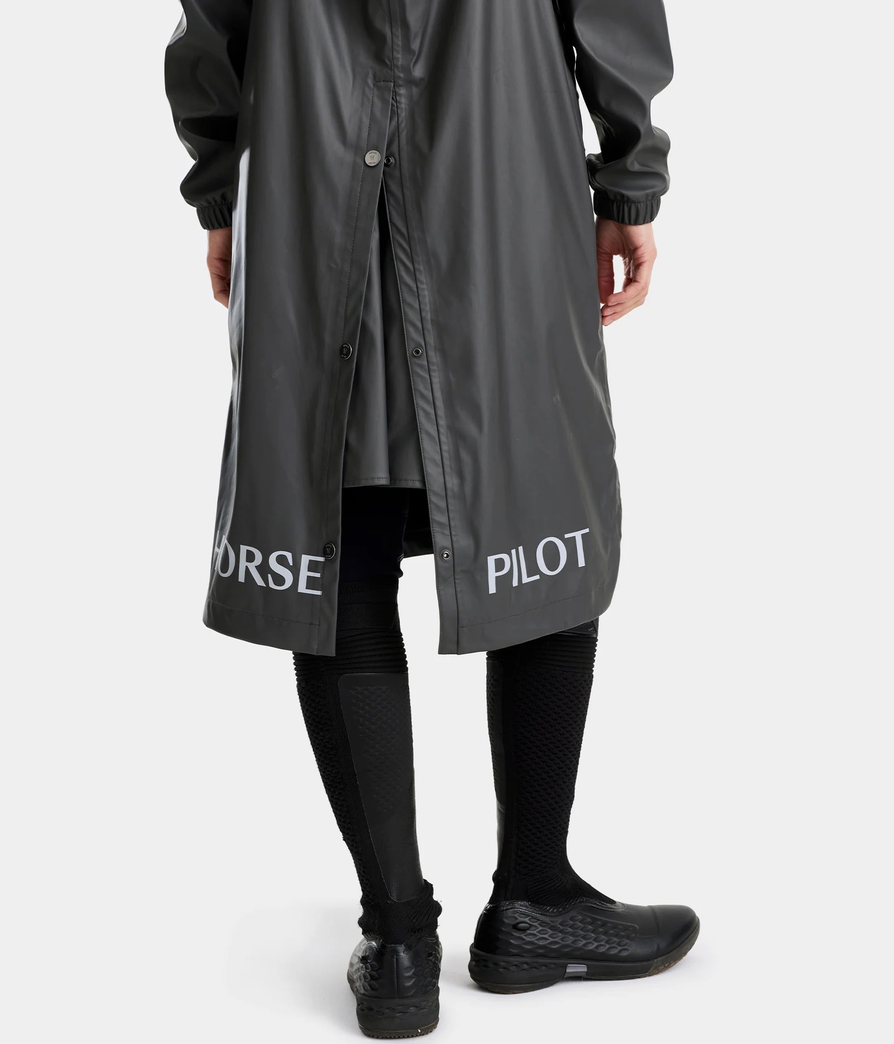 HORSE PILOT VESTE LONG RAINTECH FEMME IRON TAILLE L