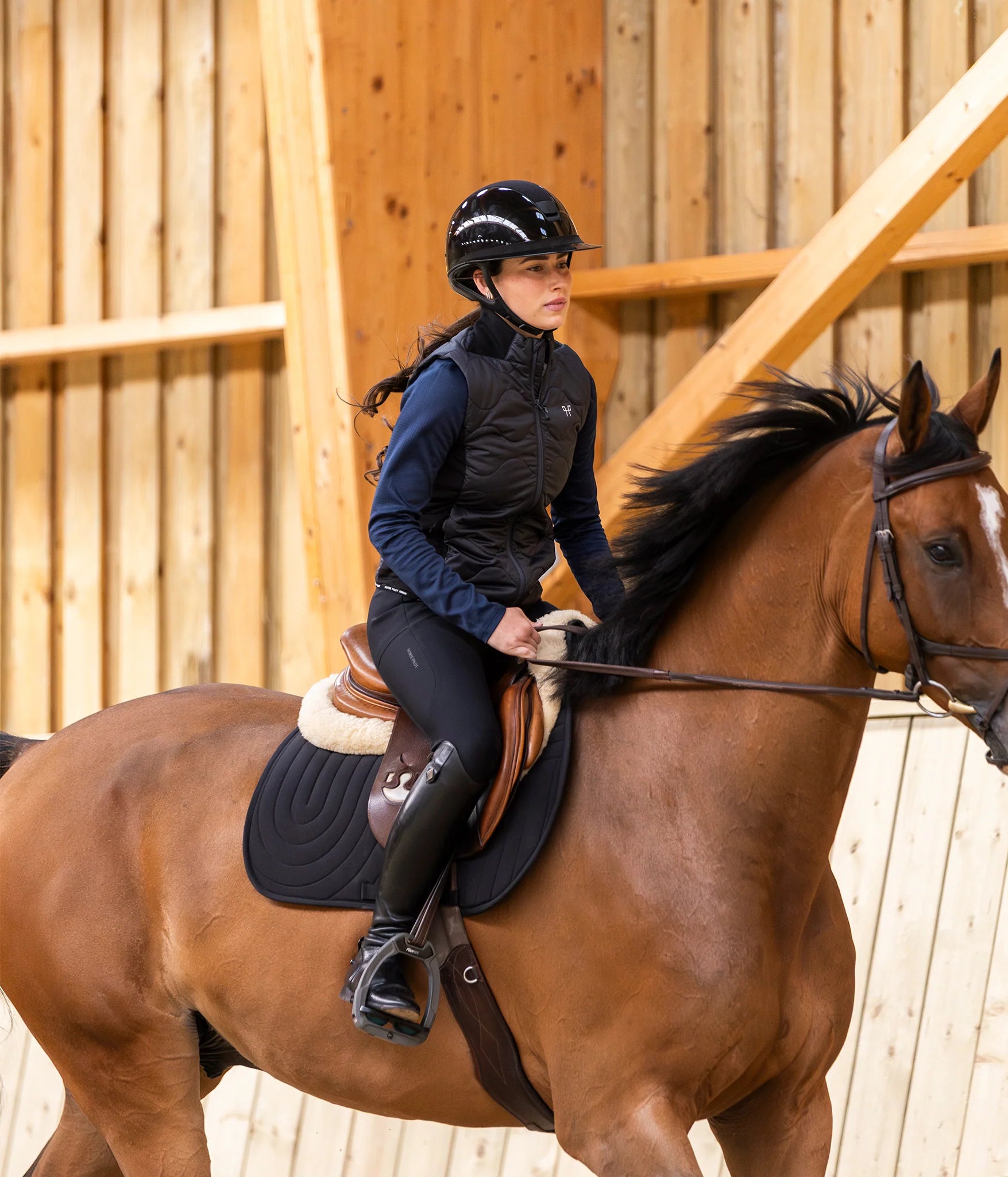 HORSE PILOT RIDER VESTE SANS MANCHE FEMME