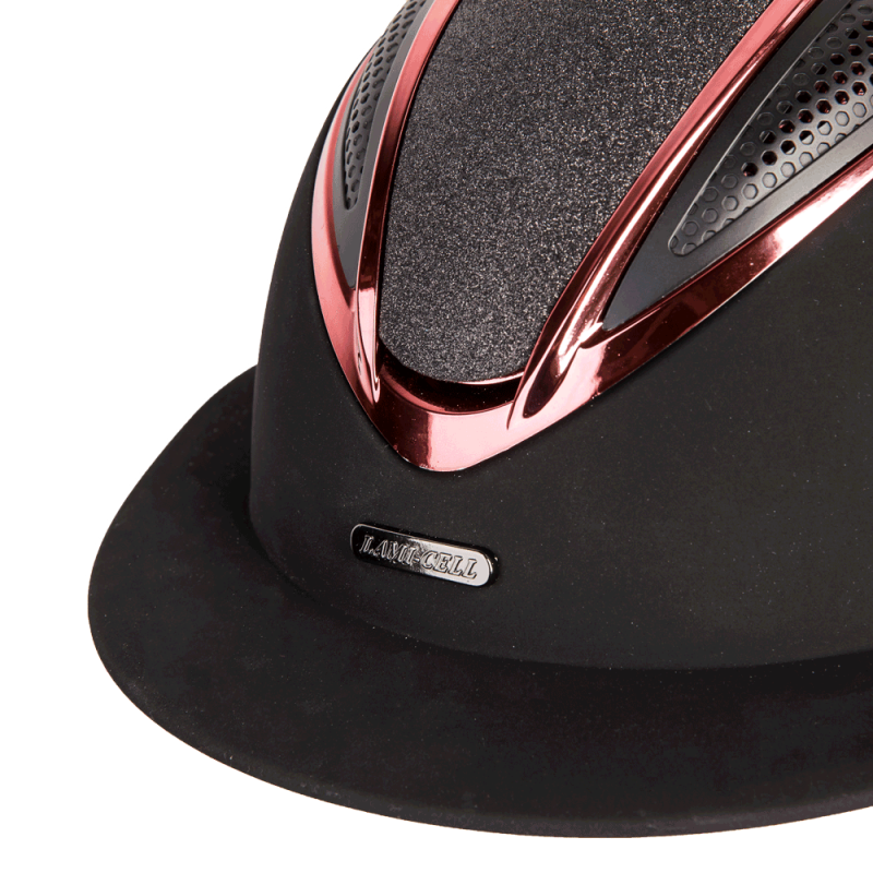 LAMI-CELL CASQUE ARTEMIS NOIR ET BURGUNDY