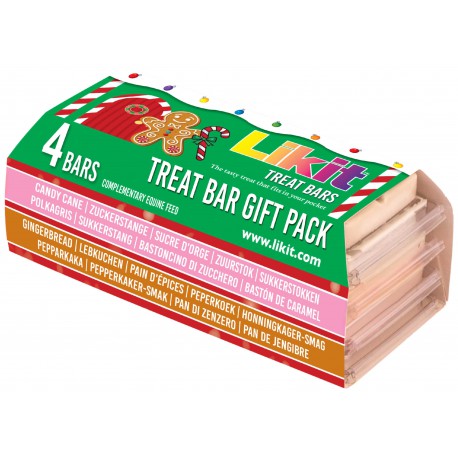 LIKIT TREAT BAR X4 PAIN D'EPICES/SUCRE D'ORGE