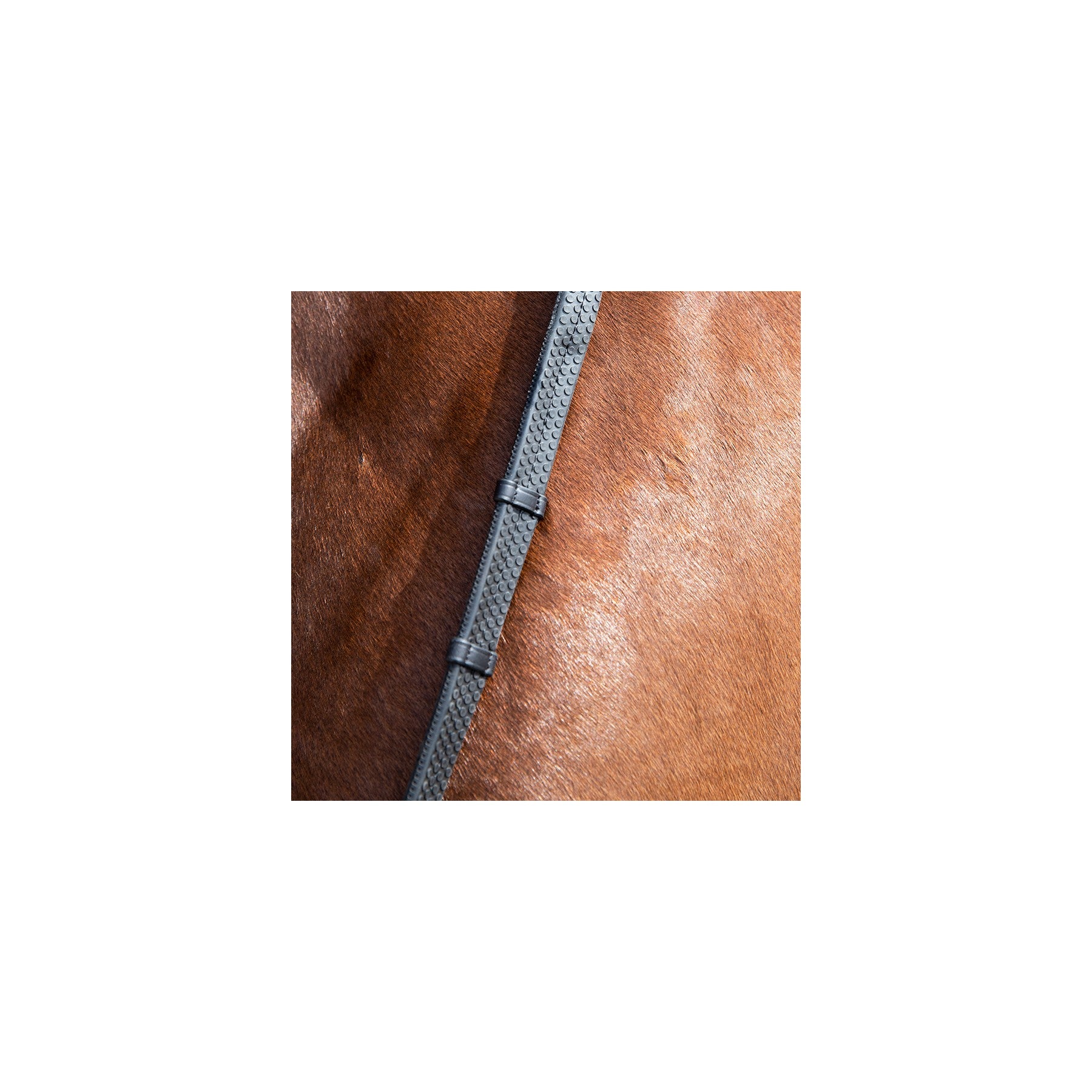 Antares Renes Caoutchouc Avec Arretoirs Marron 16Mm